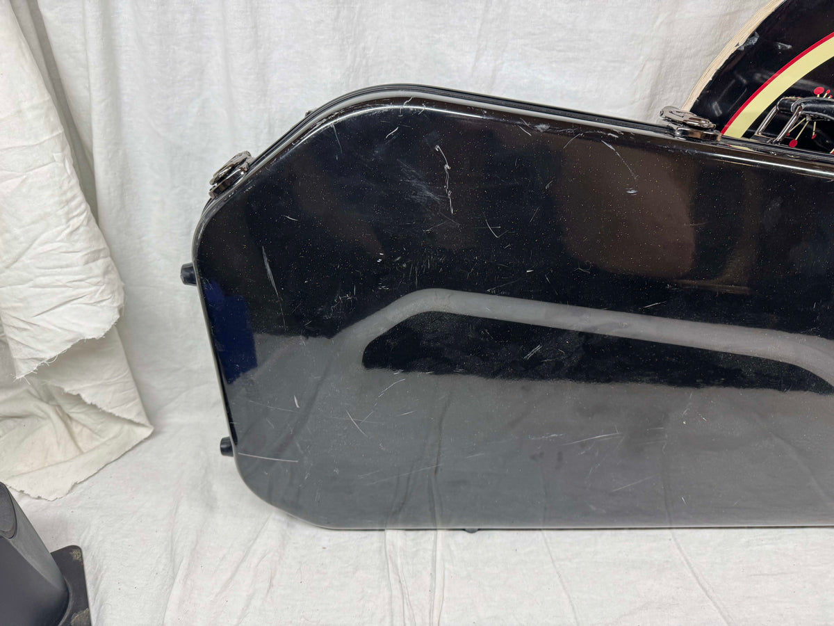 Crossrock CRF1000GSTBK CRF1000 GST BK Fiberglass Guitar Case for S-style & T-style Guitars