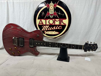 Knaggs Kenai T3 Satin Singlecut Guitar with Case 2017 - Burgundy Drift