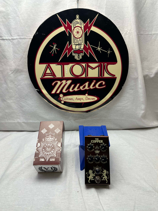 Victory Amps V1 Effects Series VI The Copper Overdrive Pedal with Box