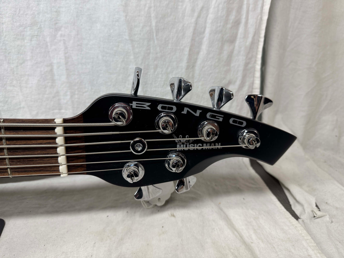 Ernie Ball Music Man Bongo 6 HH 6-string Bass with Case 2014 - Black