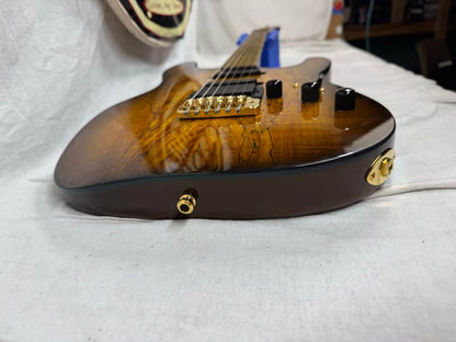 Warmoth S-style HSS Guitar with EMG Pickups by Houston Electric Guitar Jerry DeLue - Image 19
