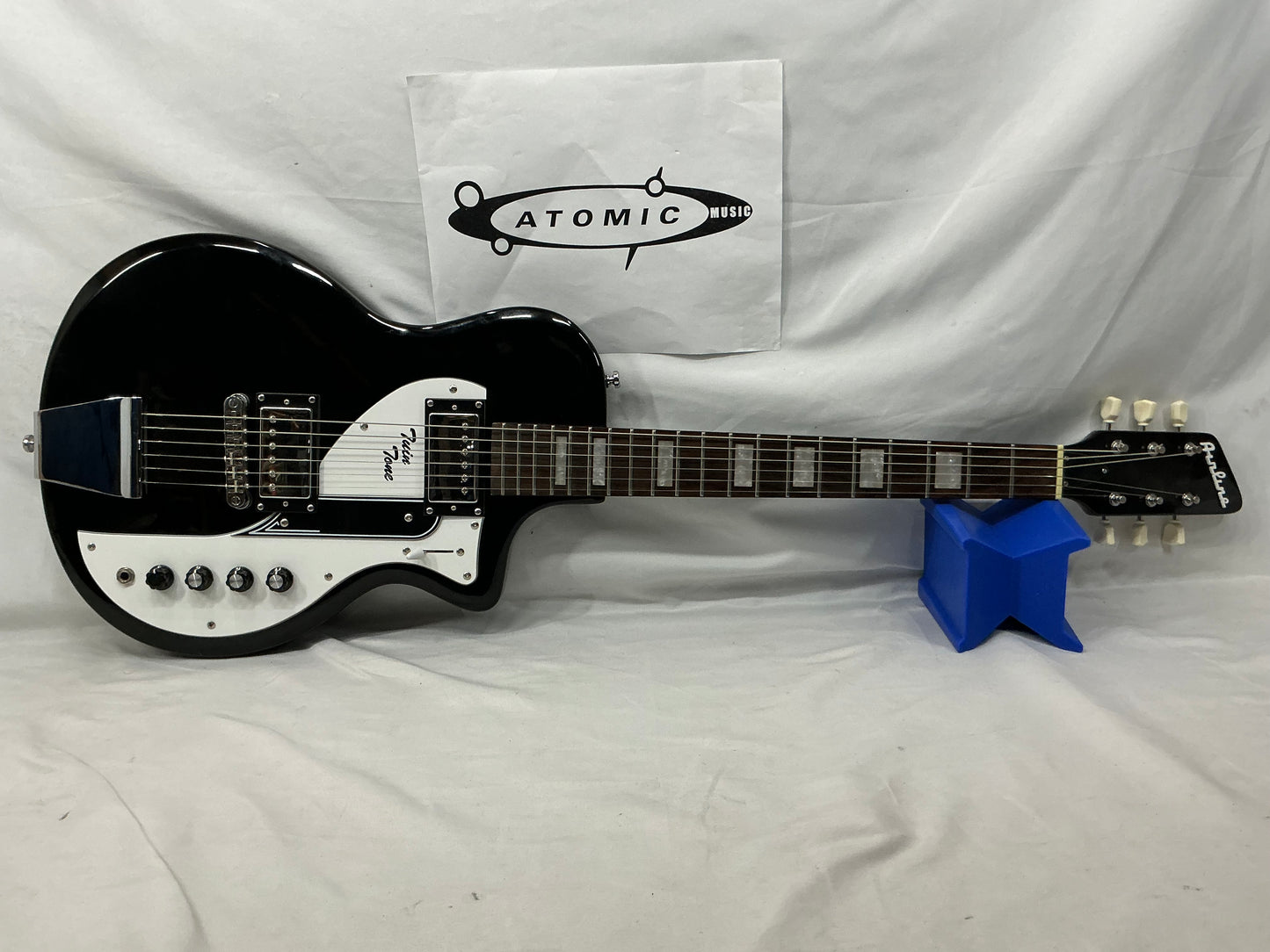 Airline Dual Tone Electric Guitar - White