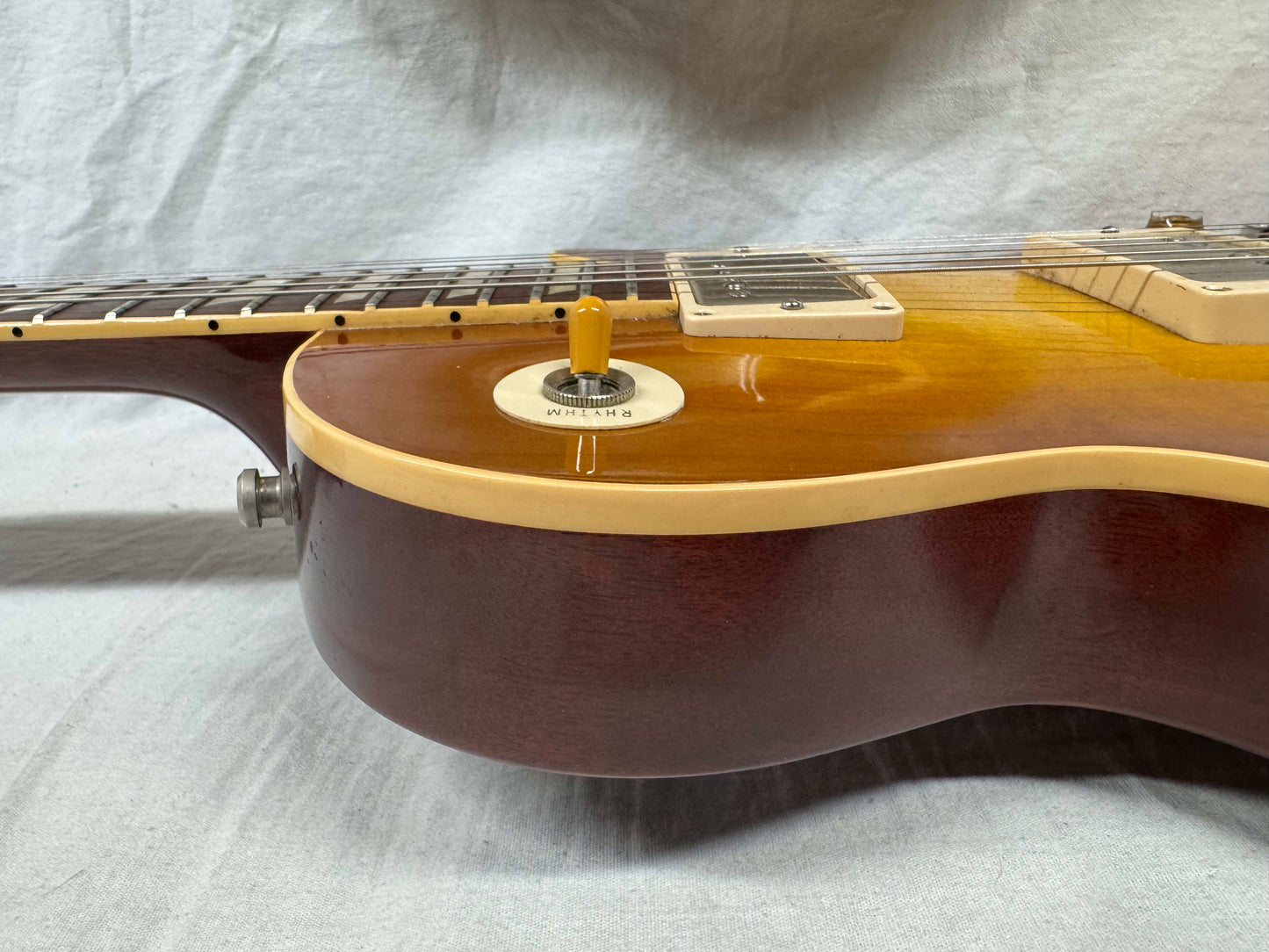 Gibson USA Custom Shop LPR8PVOITNH1 LPR8 '58 1958 Les Paul Plaintop VOS Reissue R8 Guitar with Case 2007 - Iced Tea Burst