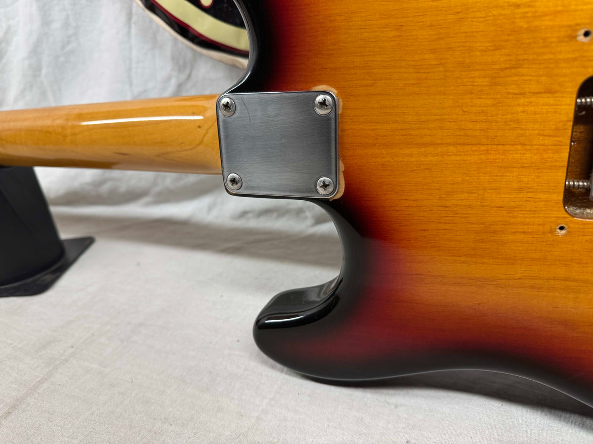 Fender USA SRV Stevie Ray Vaughan Signature Stratocaster Guitar with DiMarzio Hot Rails pickups + Case 1994 - 3-Color Sunburst / Pau Ferro fingerboard