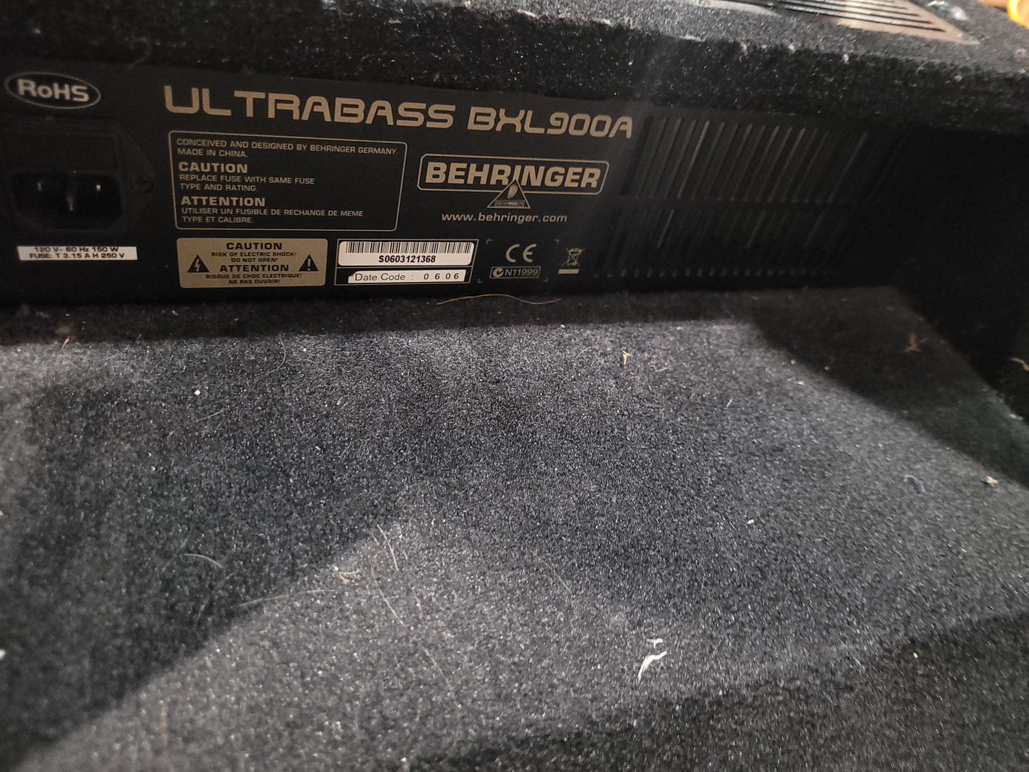 Behringer BXL900A 90W 2-Ch Bass Workstation 2010s - Local Pickup Only