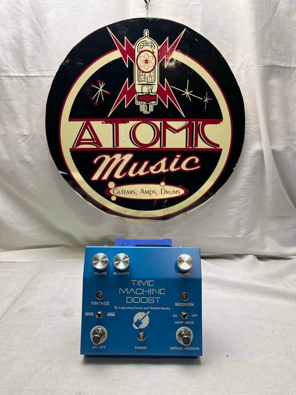 Keeley Electronics - Legendary Tones and Robert Keeley - Time Machine Boost - Dual Mode Boost Preamplifier Preamp Pedal