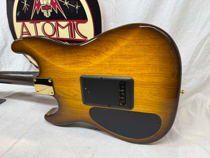 Warmoth S-style HSS Guitar with EMG Pickups by Houston Electric Guitar Jerry DeLue
