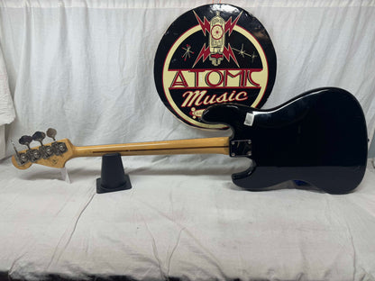 Fender Geddy Lee Signature Jazz Bass 4-string J-Bass - CIJ Crafted In Japan 2002 - 2004 - Black / Maple neck