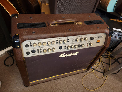 Marshall Acoustic Soloist AS100D 2-Channel 100-Watt 2x8" Acoustic Guitar Combo 2000 - Present - Local Pickup Only