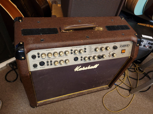 Marshall Acoustic Soloist AS100D 2-Channel 100-Watt 2x8" Acoustic Guitar Combo 2000 - Present - Local Pickup Only