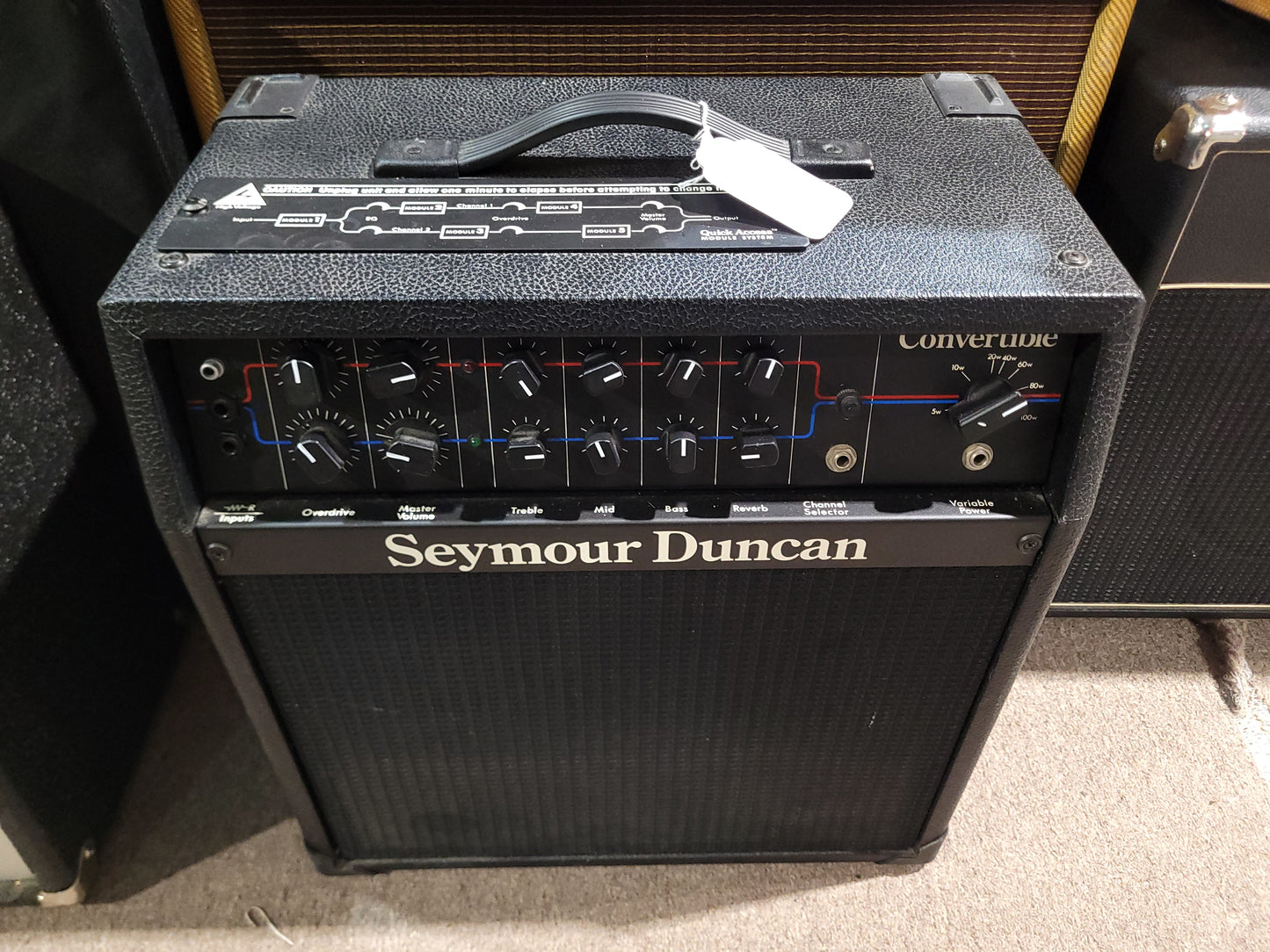 Seymour Duncan Convertible 2-Channel 100-Watt 1x12" Guitar Combo 1980s - Local Pickup Only