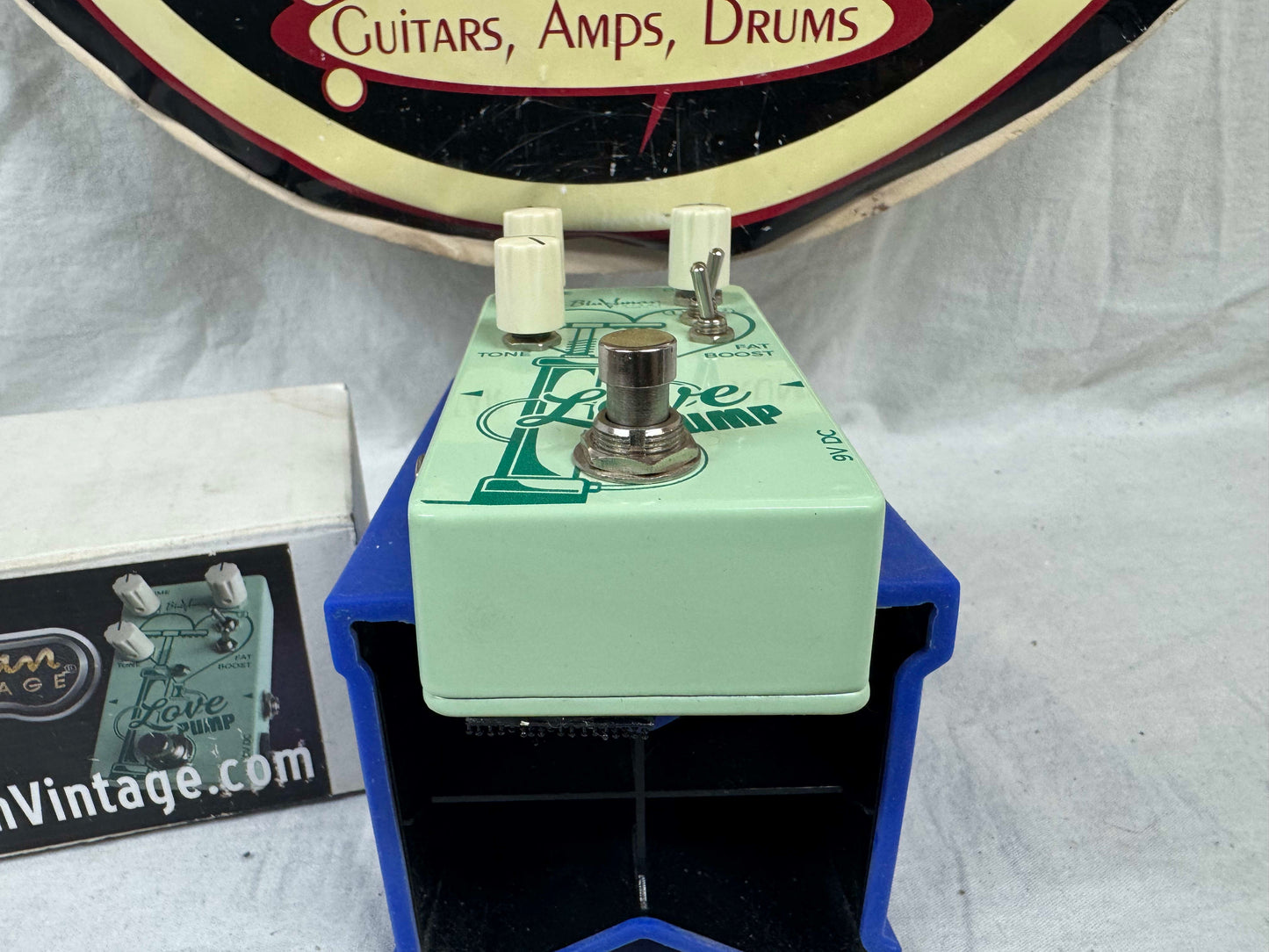 Bluesman Vintage Love Pump Overdrive Pedal with Box