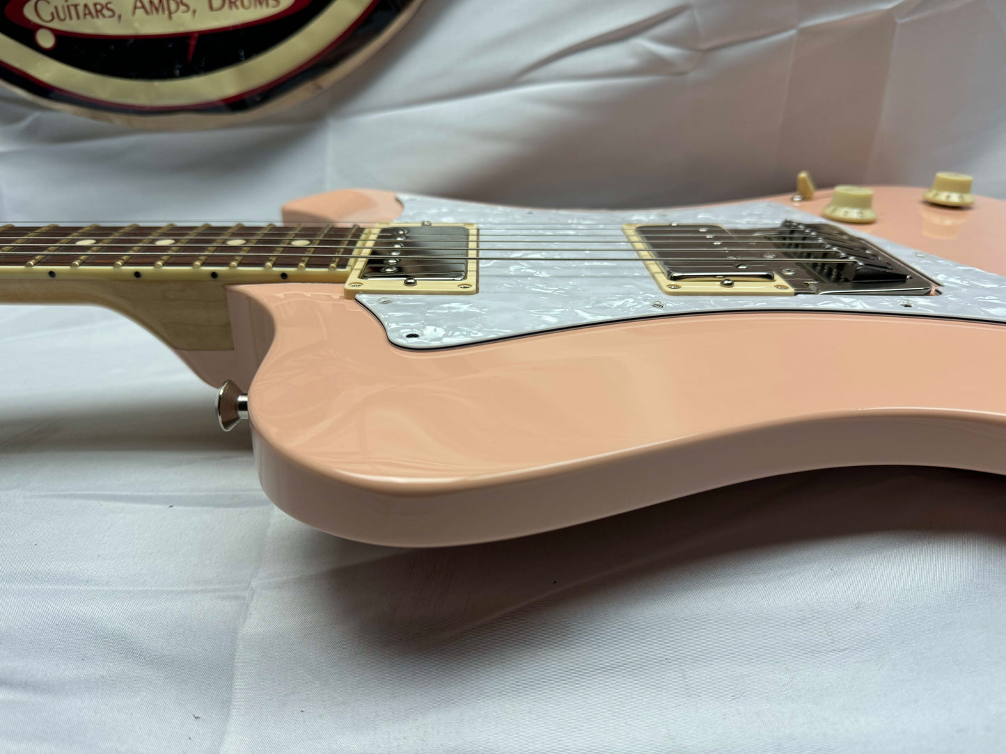 Knaggs Tuckahoe Trembuck #70 Guitar with Case 2023 - Shell Pink / Mahogany body / Maple neck / Nickel hw / Gloss finish