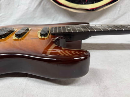 Warmoth S-style HSS Guitar with Lace Sensor Hot Gold Pickups by Houston Electric Guitar Jerry DeLue - Image 17