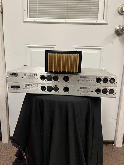 Quad Eight Electronics EQ-333c & MP-227di Equalizer + Microphone Preamp Modular Rack System *PAIR* with Power Supply
