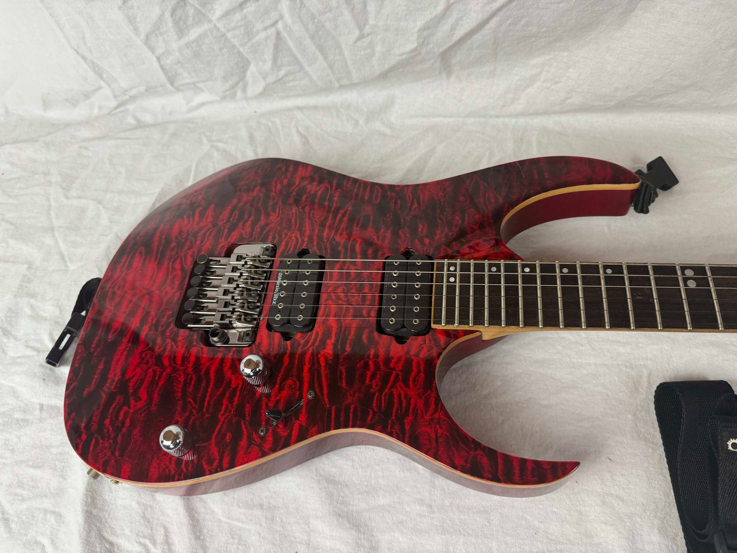 Ibanez Premium RG Series RG920QMZ Guitar - Red Desert