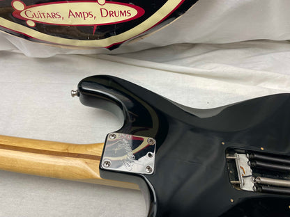 Fender American Standard Stratocaster Guitar 1993 - Black / Maple neck