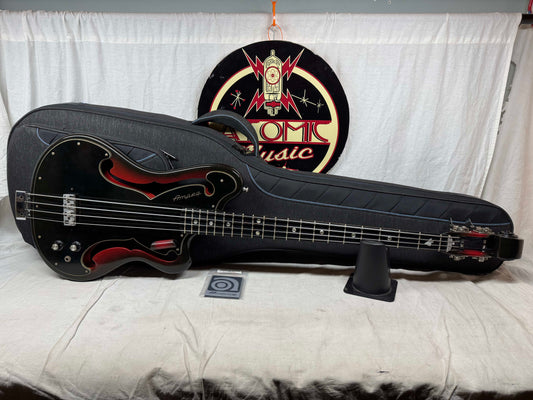 Ampeg AEB-1 aeb1 4-string Scroll Bass with Gig Bag
