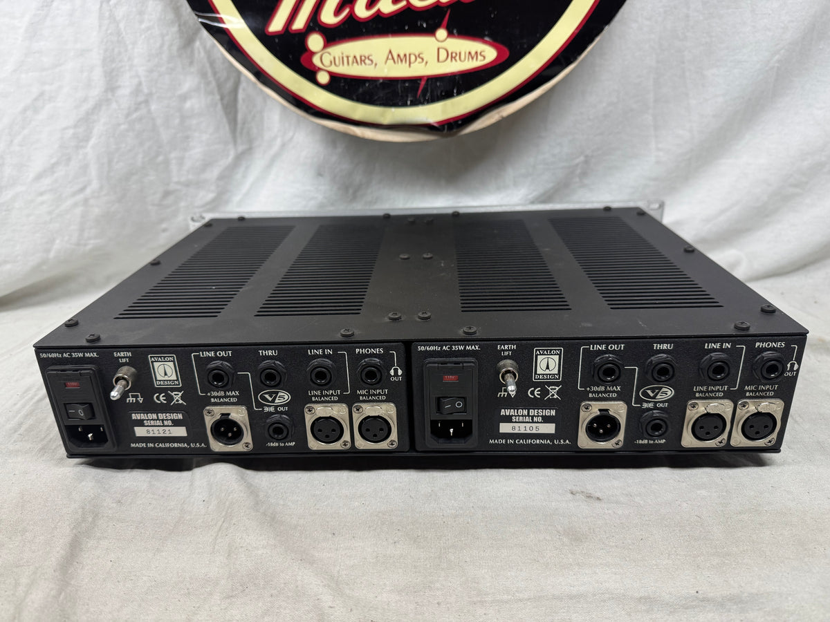 Avalon V55 v 55 Rackmount Microphone Preamp
