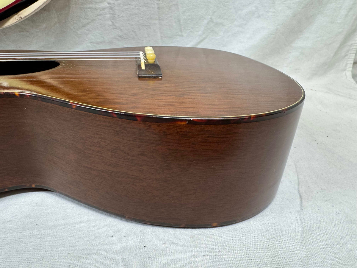 Martin Style 51 Mahogany Baritone Ukulele with Case - replaced tuners