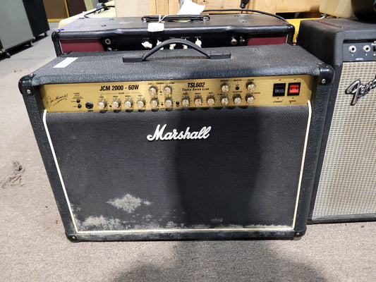 Marshall JCM 2000 TSL 602 Triple Super Lead 3-Channel 60-Watt 2x12" Combo 2000s - Black - Local Pickup Only
