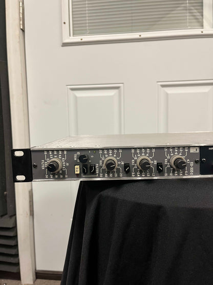 Quad Eight Electronics EQ-333c & MP-227di Equalizer + Microphone Preamp Modular Rack System *PAIR* with Power Supply