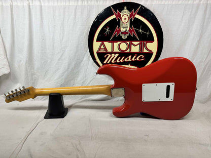 James Tyler Los Angeles SSS S-style Guitar with Case - Fiesta Red - s/n: 931