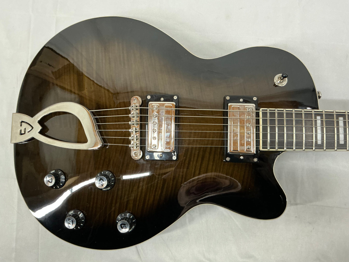 Guild Aristocrat HH Electric Guitar - Black Trans Burst