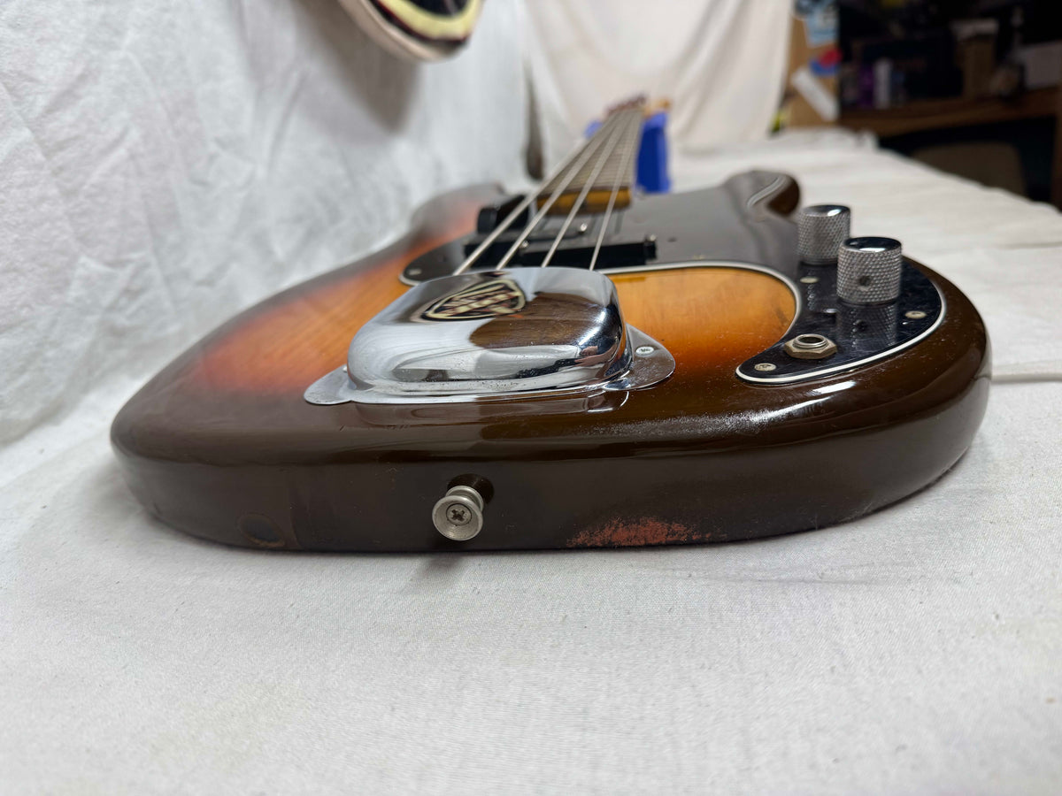 Fender USA Precision Bass 4-string P-Bass with Case 1978 - 3-Color Sunburst / Rosewood fingerboard