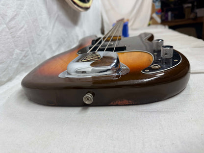 Fender USA Precision Bass 4-string P-Bass with Case 1978 - 3-Color Sunburst / Rosewood fingerboard