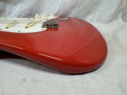 James Tyler Los Angeles SSS S-style Guitar with Case - Fiesta Red - s/n: 931