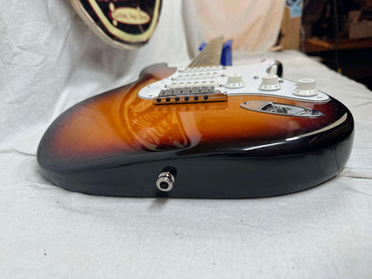 Fender American Standard Stratocaster Guitar 1993 - Brown Sunburst / Maple Neck
