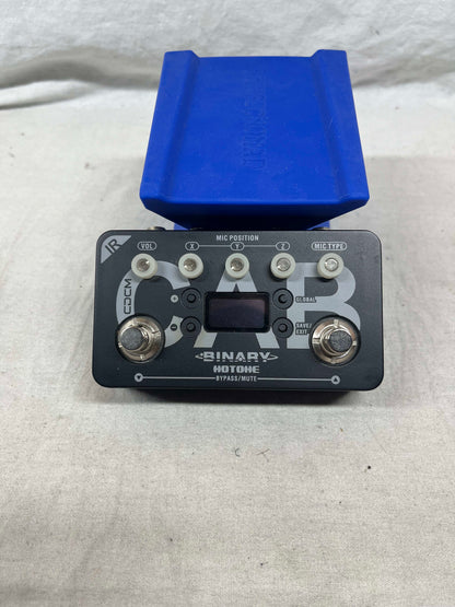 Hotone Binary IR Cab Impulse Response Cabinet Simulator Effects Pedal with Box