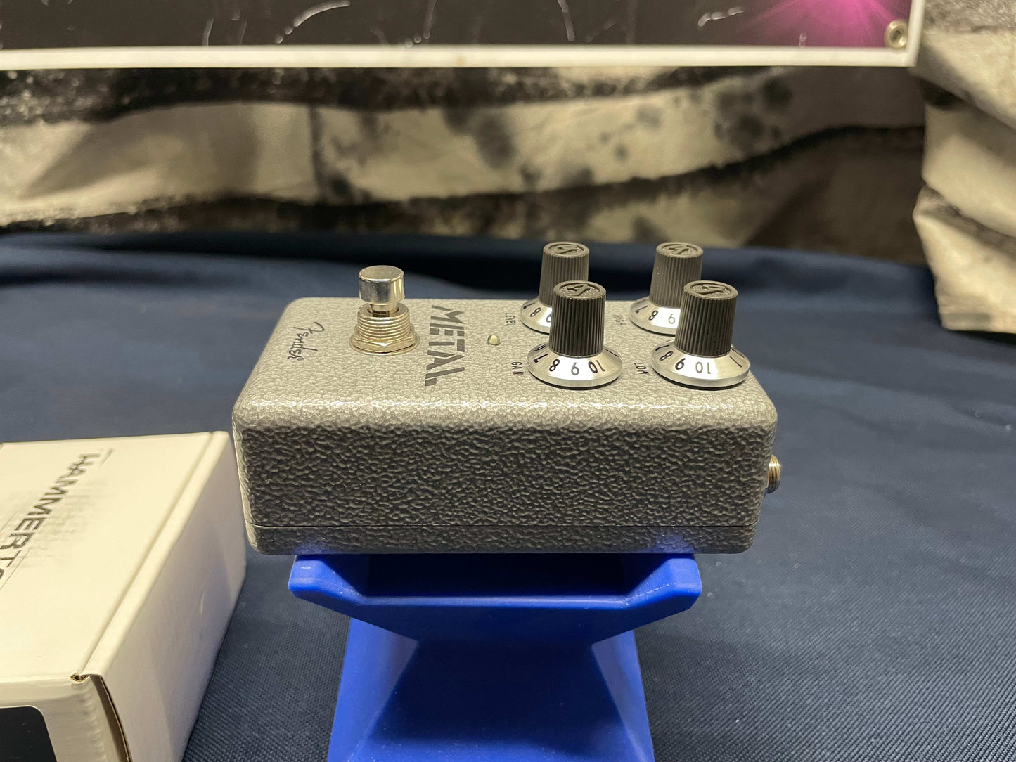 Fender HammerTone Metal Distortion Pedal with Box