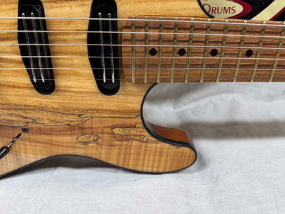 Warmoth S-style Guitar with Joe Barden Pickups by Houston Electric Guitar Jerry DeLue