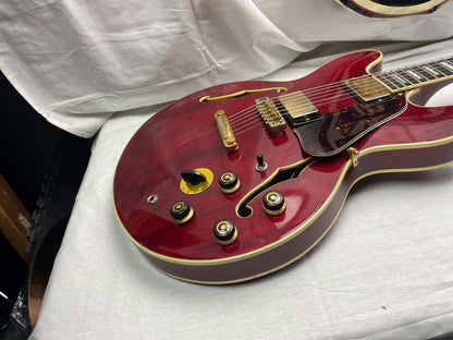 Ibanez SA-400CH SA-400 CH Semi-Hollowbody Guitar with Case - MIJ Made In Japan 1979 - Cherry