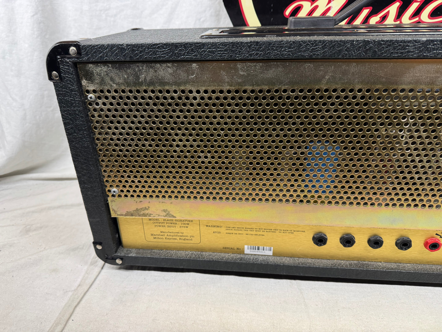 Marshall Model 2555SL JCM Slash Signature 100 Watt Tube Guitar Amplifier Head  1996 - Local Pickup Only
