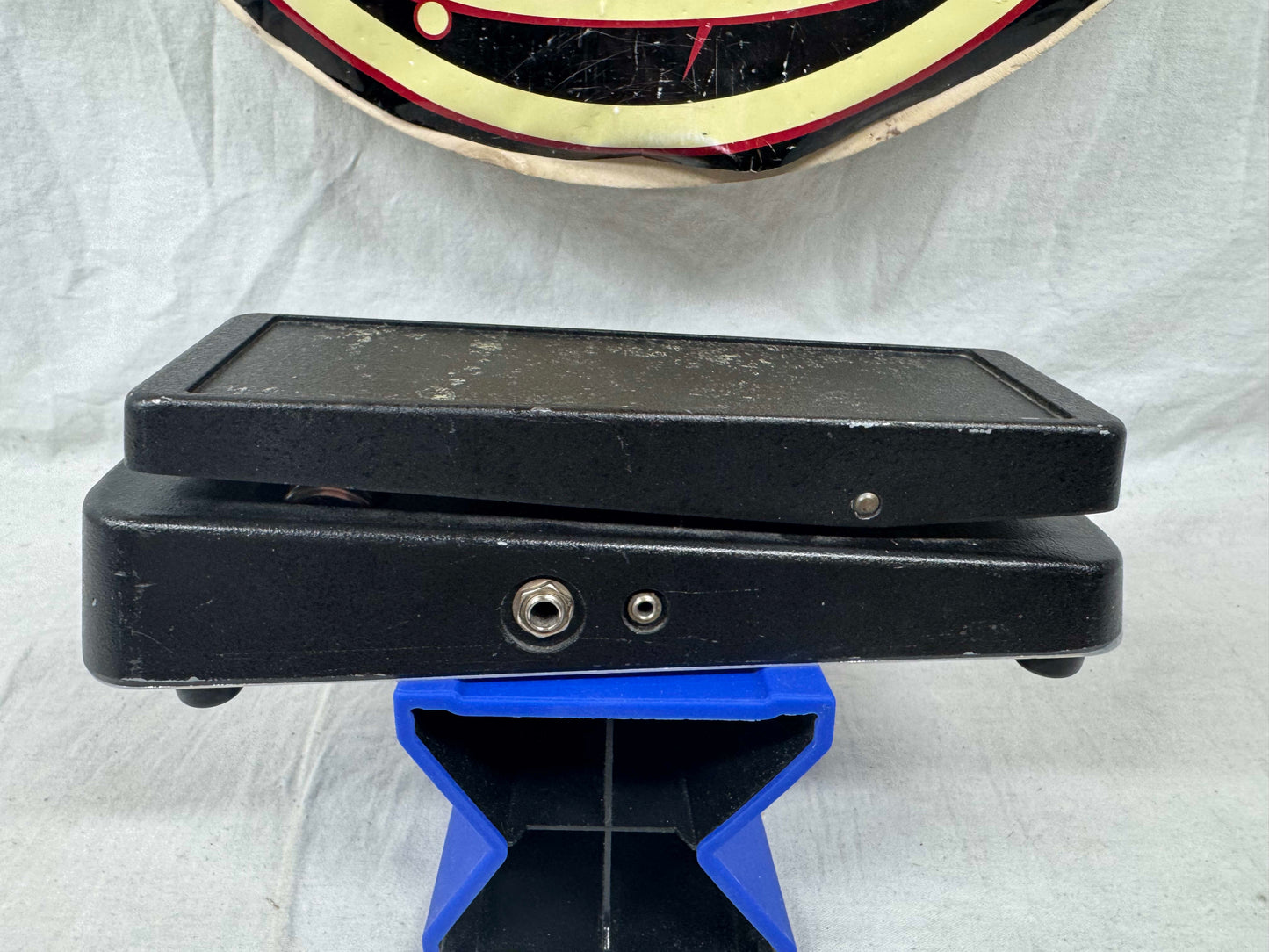 Dunlop GCB-95 gcb95 Cry Baby crybaby Wah Pedal - brown PCB  1980s - - missing rubber tread topper
