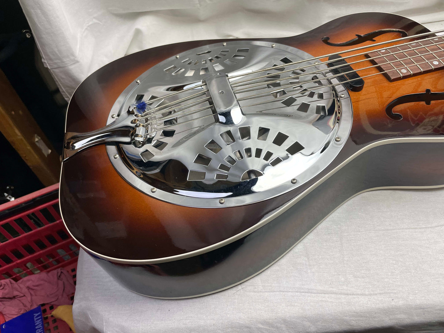 Dobro Resonator 5-string Bass with Case ~1995 - Local Pickup Only!