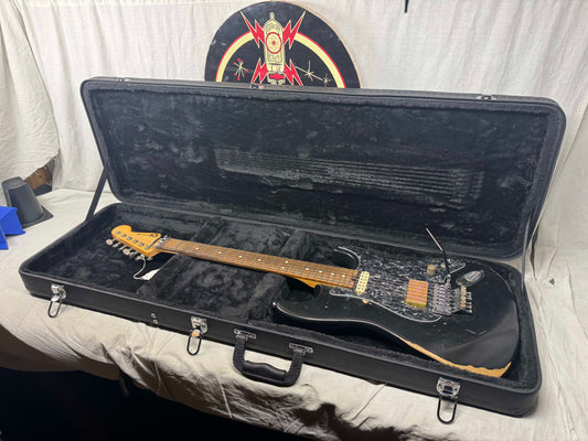 Charvel SC1 sc-1 Super Stock Relic Guitar with Case - Upgraded pickups! 2019