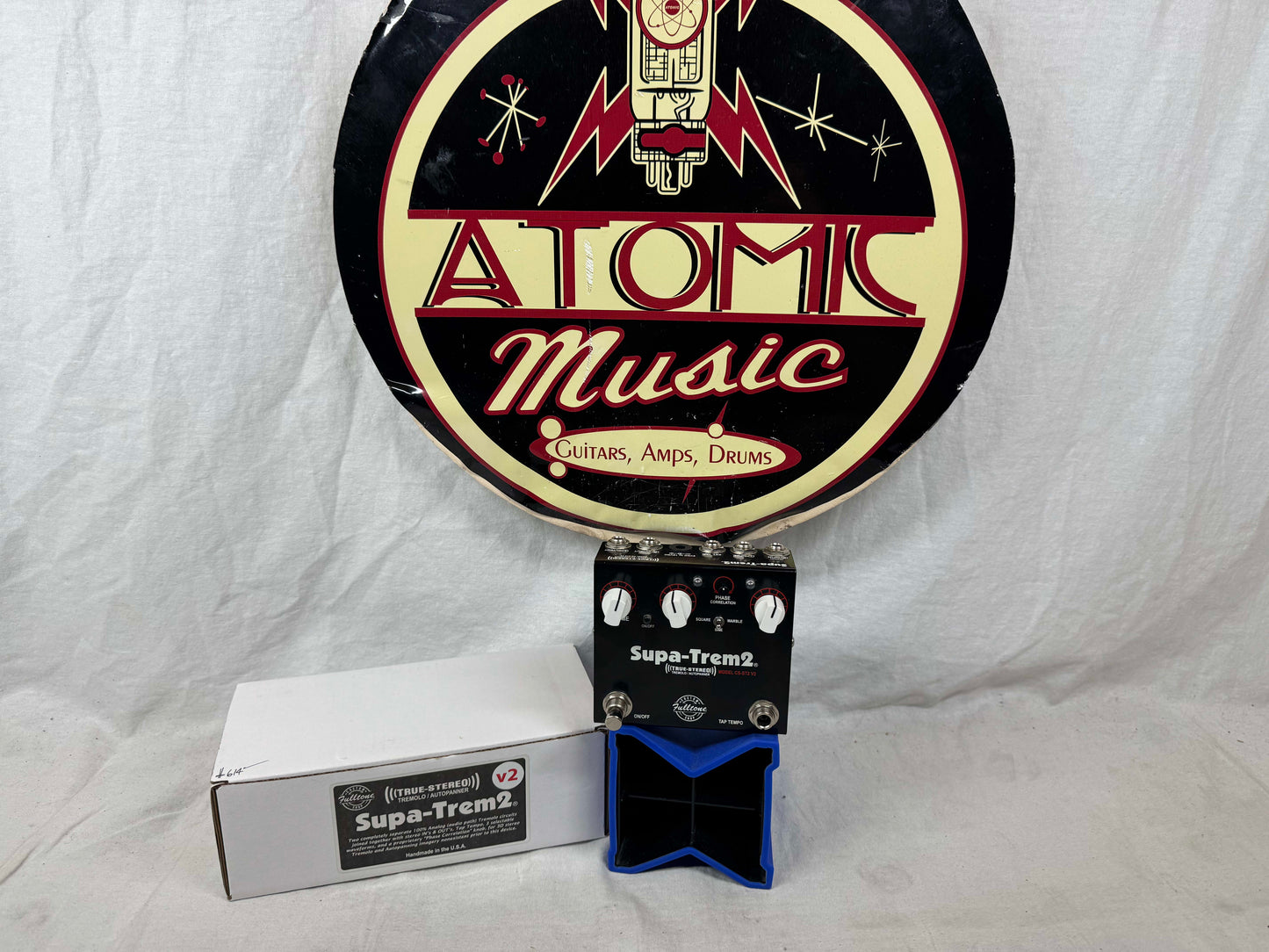 Fulltone Custom Shop CS-ST2 V2 Supa-Trem2 supa trem 2 Tremolo Pedal with Box