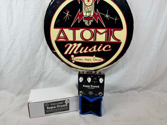 Fulltone Custom Shop CS-ST2 V2 Supa-Trem2 supa trem 2 Tremolo Pedal with Box