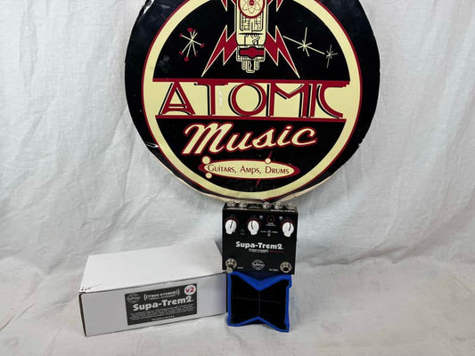 Fulltone Custom Shop CS-ST2 V2 Supa-Trem2 supa trem 2 Tremolo Pedal with Box