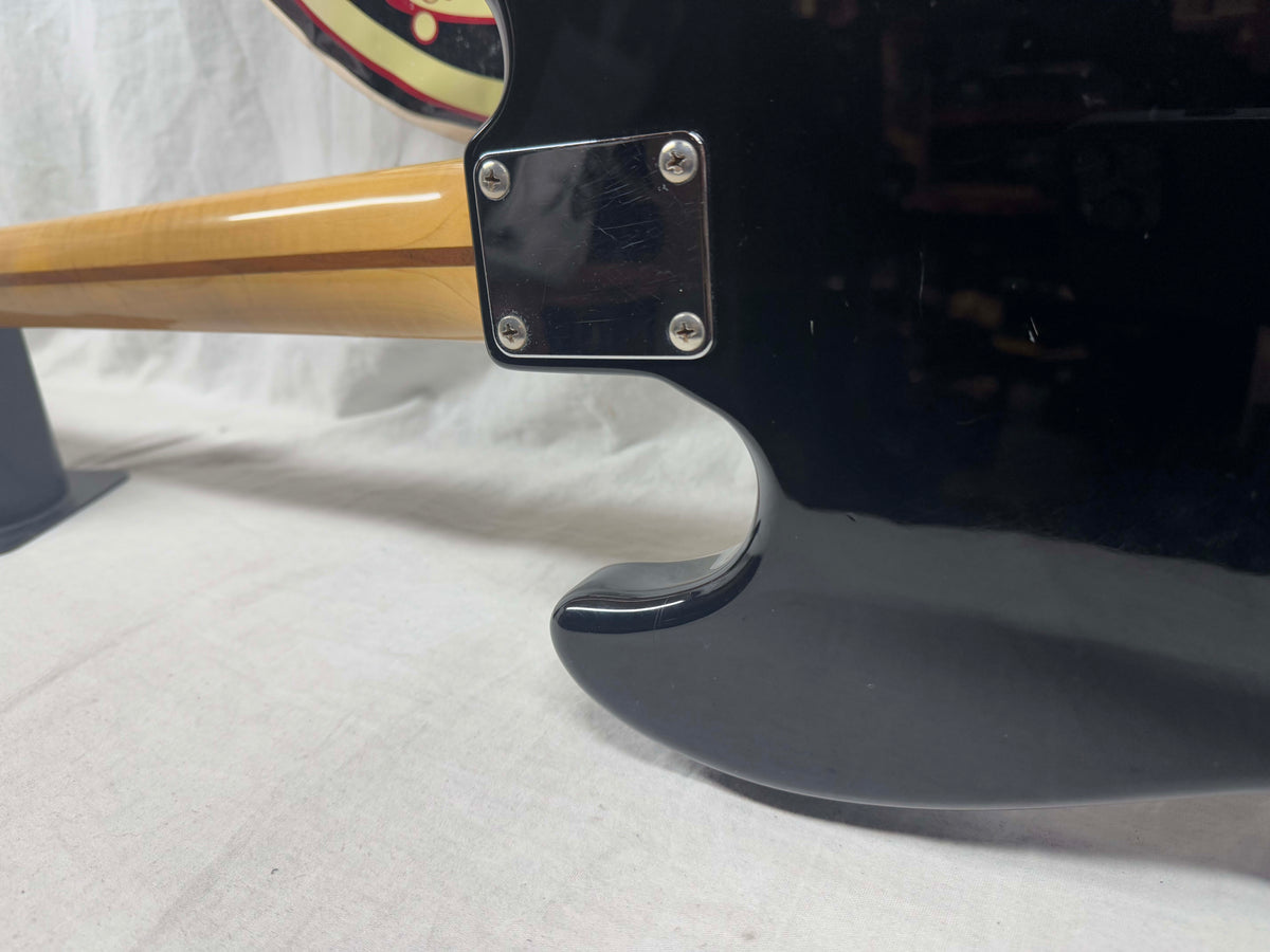 Fender Geddy Lee Signature Jazz Bass 4-string J-Bass - CIJ Crafted In Japan 2002 - 2004 - Black / Maple neck