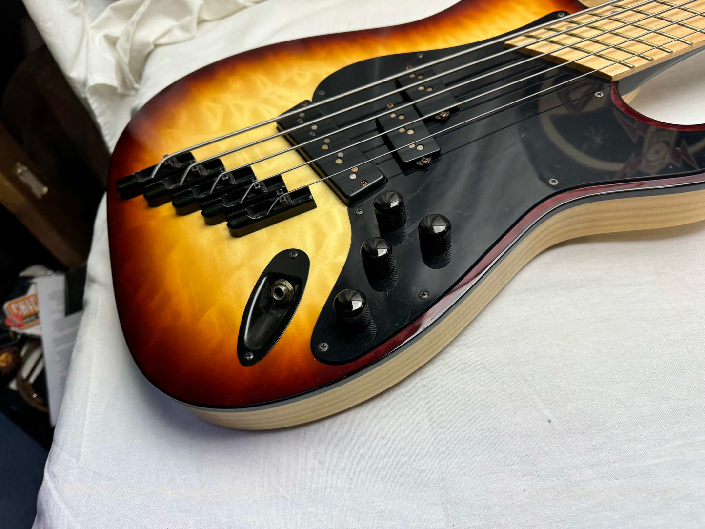 Halo Custom Guitars Custom Shop Clarus 5 Multiscale multi-scale Fanned Fret 5-string Bass 2018