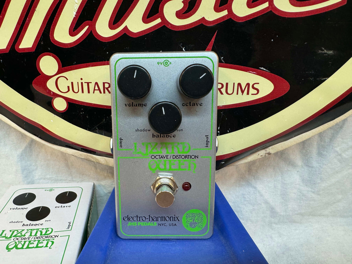 Electro-Harmonix + JHS Pedals Lizard Queen Octave / Distortion Octave Fuzz Pedal with Box