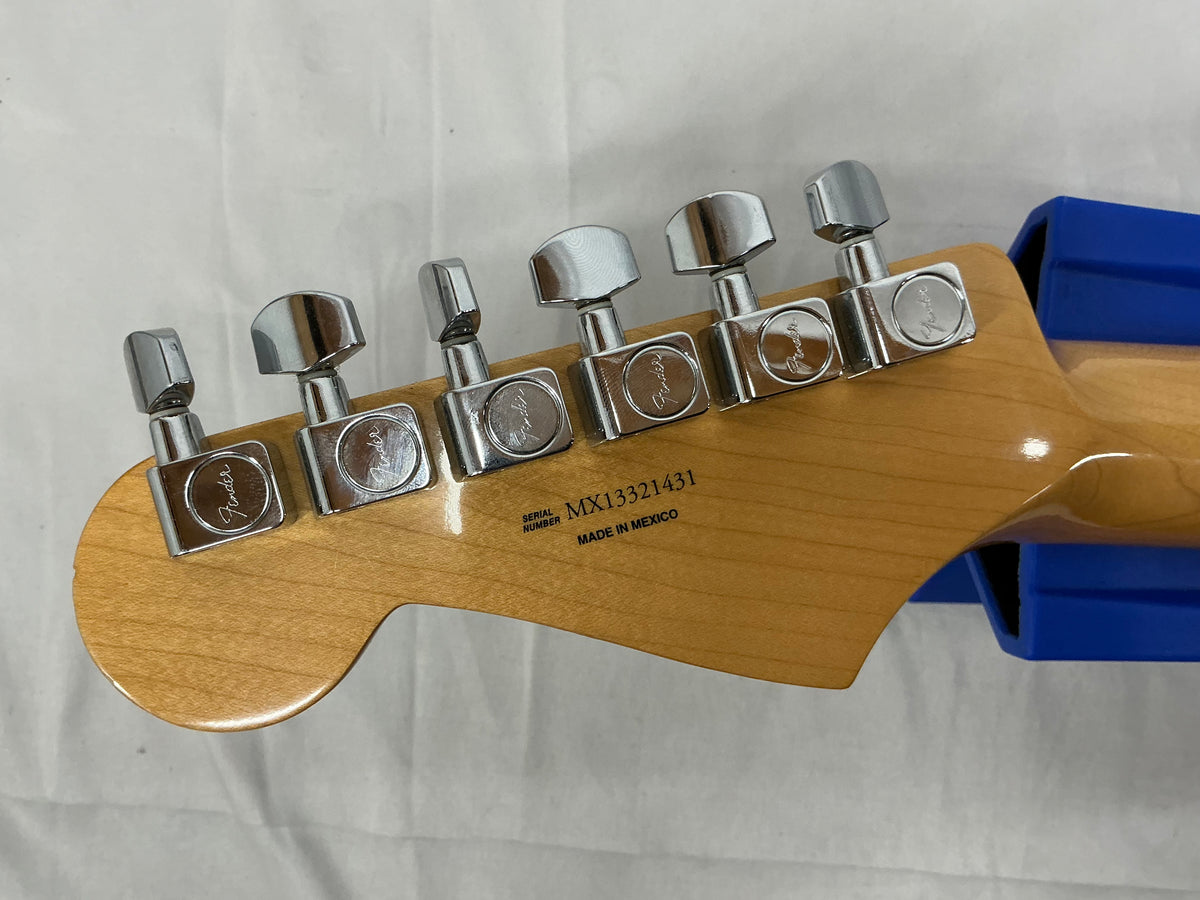 Fender Standard Stratocaster Electric Guitar NECK AND MIDDLE PICKUPS REPLACED - Black