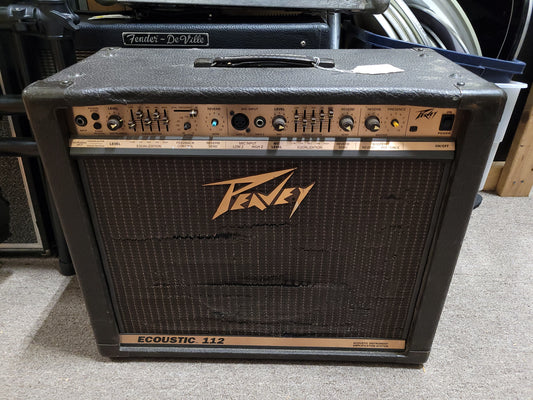 Peavey Ecoustic 112 100-Watt 1x12" Acoustic Instrument Amplification System 1990s - Brown - Local Pickup Only