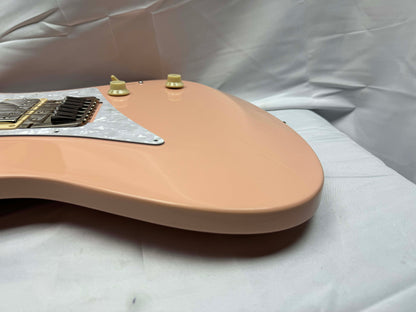 Knaggs Tuckahoe Trembuck #70 Guitar with Case 2023 - Shell Pink / Mahogany body / Maple neck / Nickel hw / Gloss finish