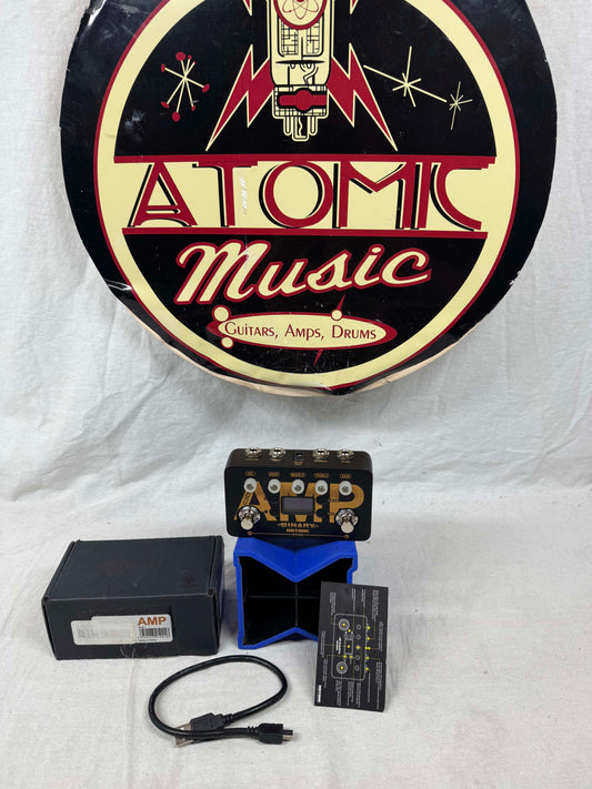 Hotone Binary Amp CDCM Amplifier Simulator Effects Pedal with Box